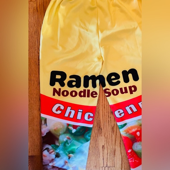 Ramen Noodle Novelty Pants - Picture 3 of 6